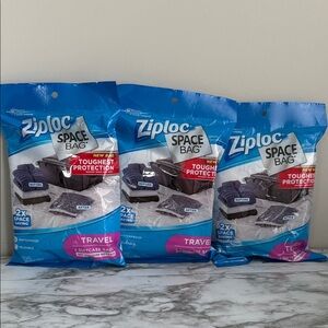 Ziploc Space Bag Travel Set 3 packs Suitcase bags